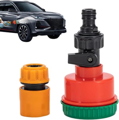 Tuinslang Spuit - Verstelbaar Mondstuk - Precieze Watering - Lekvrije Afdichting - 16 cm Lengte - Grijs
