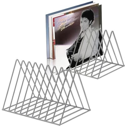 Ruimtebesparend Platenvinyl Opbergrek - Vinyl Platenhouder voor 60 Albums