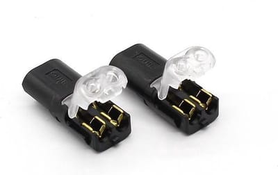 CHPN - Kabelverbinder - Kabel conector - Kabels verbinden - Kabels samenvoegen - 2 Aderig - Set van 2 Stuks"