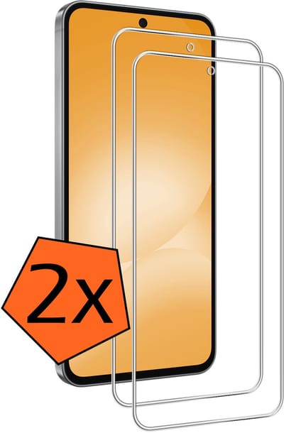Screenprotector - 2 Stuks - Geschikt voor Samsung Galaxy A56 - Extra Sterk - Gehard Glas - Beschermglas - Tempered Glass - Screen Protector