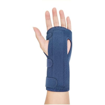 Attelle de poignet réglable pour soulager la douleur du canal carpien Support Main droite gauche Unisexe Arthrite Tendinite naval