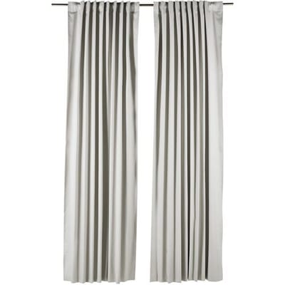 LIVARNO Verduisterende gordijnen 135 x 254 cm (Beige)