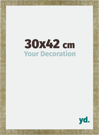 Your Decoration - Fotolijst 30x42 cm - MDF - Goud Antiek - Mura