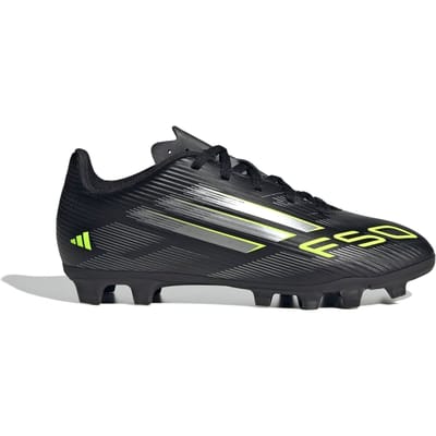 adidas Performance F50 Club Firm/Multi-Ground Voetbalschoenen Kids - Kinderen - Zwart
