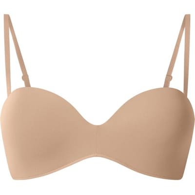 ESMARA Dames soft-bh zonder beugels (Crème, 75B)