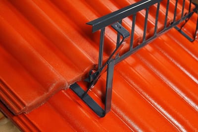 Sneeuwvanger Set - Dakgoot Bescherming - Dakgoot Beveiligen - Inclusief 3 Steunen - 1.5 Meter Lengte - Antraciet RAL 7016