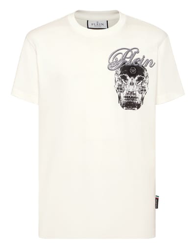 T-Shirt Ronde Hals Ss Skull