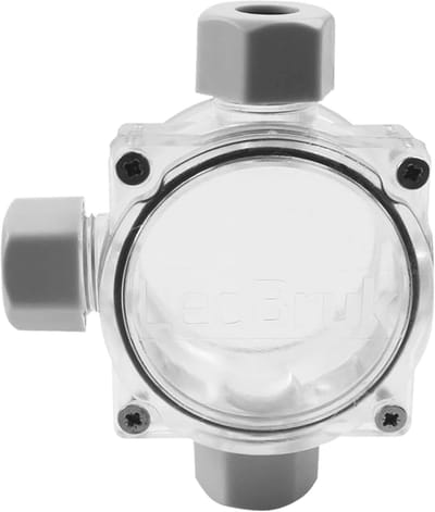 Waterdichte kabeldoos - 3 voudig - IP68 - Transparant