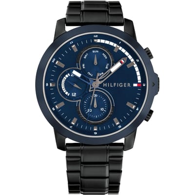 Tommy Hilfiger Jameson Le Heren Zwarte Horloge 1792049
