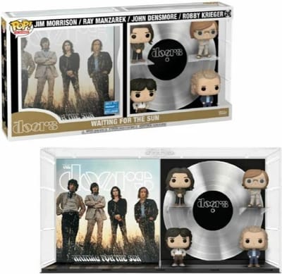 Set van 4 figuren - wachten op de zon vynil Funko The Doors POP Albums