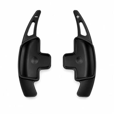 Aluminium Schakelpeddel Verlengers Zwart Geschikt voor Mercedes A-Klasse W177, C-Klasse W205, E-Klasse W213 & GLE – Stuurwiel Paddle Shifters