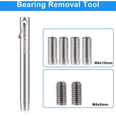 Yoyo Bal Vervangingsonderdelen Hoge Nauwkeurigheid Yoyo Vervangingslagerpakket met Touwtjes en Lagerverwijdergereedschap Yoyo replacement parts