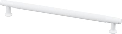 Handgreep Wit - diamond cut - 224mm/256mm