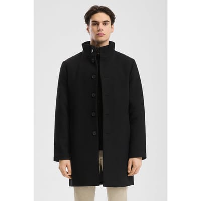 s.Oliver -qs Jackets Outdoor Black Größe: M | Einreihige Mäntel Outlet | Herren | Schwarz