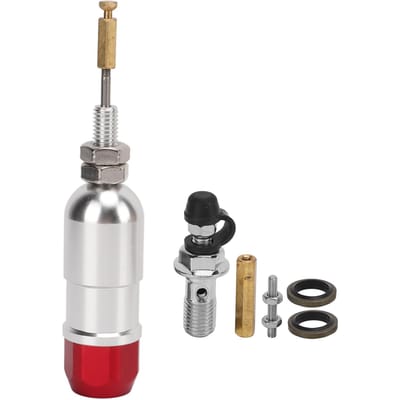 Motorfiets Koppeling Rem Pomp Hydraulische Koppeling Hoofdcilinder Stang Pomp voor Motorfiets Fiets Zwart zilver