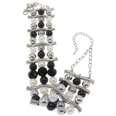 Behave - Choker met parels - Statement ketting voor avondstijl