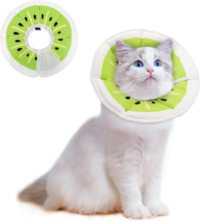 Verstelbare herstelhalsband voor katten en honden - Zachte kraag voor operaties en blessures