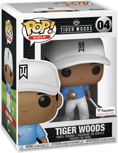 Pop Golf: Tiger Woods (Blue Shirt) (Special Edition) - Funko Pop #04