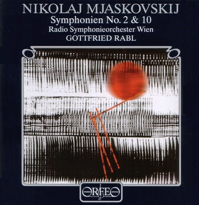 ORF Radio-Symphonieorchester Wien, Gottfried Rabl - Mjaskovskij: Symphonien Nos. 2 & 10 (CD)