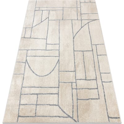 Kleden Rugsx Tapijt FUSION 0806 crème / grijskleuring - 80x150 cm