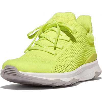 FitFlop FitFlop Vitamin Ffx Knit Sports Sneakers GEEL - Maat 37