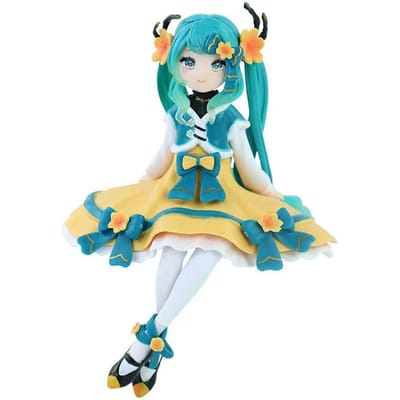14cm FuRyu Noodle Stopper Figuur Hatsune Miku Bloemenfee ANEMONE PVC Actiefiguur Model Speelgoed