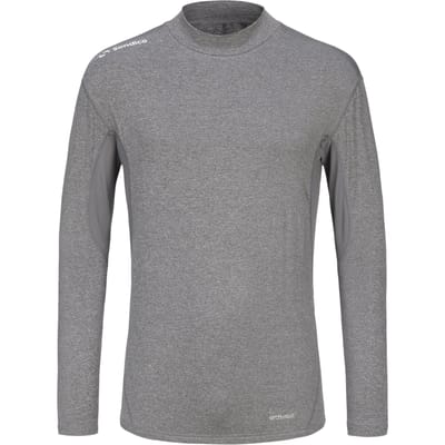 Sondico Heren-basislaagshirt met hoge kraag (Grijs)