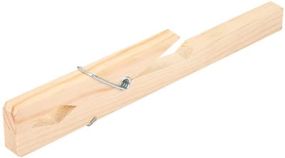 Dailygoods- Reageerbuisclip Hoge Sterkte - Houten Klem - Slijtvast - 10 Stuks - Voor Experimenten - Diameter 10-20 mm - Reageerbuishouder