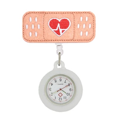 POWERZ® verpleegster horloge, zuster horloge, intrekbaar