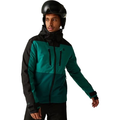 Baseplate waterdichte ademende isolerende ski-jas voor heren