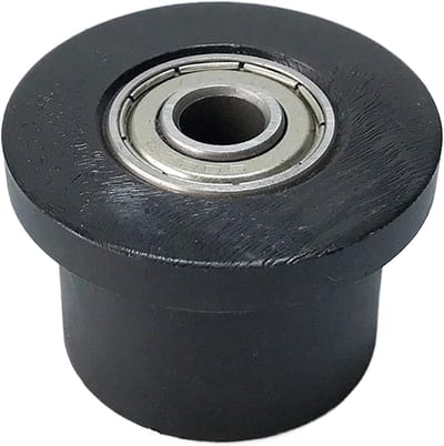 Roeimachine Lagerwiel - Katrol Deel - Soepele Beweging - Duurzaam Metaal - 08 cm Boring - Zilverkleurig