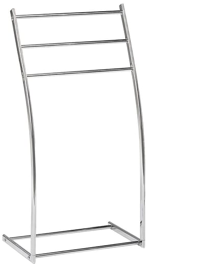 AMBIL - Handdoekrek - Zilver - Staal