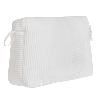 Baby's Only Baby toilettas - Luieretui Sense - Wit - 25x10x20 cm - Met ritssluiting