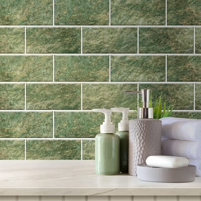 Dailygoods- Wandtegelstickers 54 Stuks - Muurstickers Keuken - Muurstickers Badkamer - Muurstickers Woonkamer - Zelfklevend - Eenvoudig aan te brengen