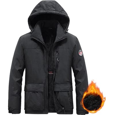 Veste à capuche printemps et automne pour hommes, veste multipoches, haut de sport respirant pour l'extérieur, escalade, décontracté 5XL black