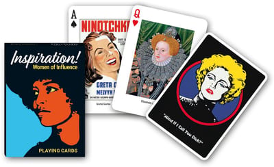 Piatnik inspiratie! Invloedrijke Vrouwen Speelkaarten - Single Deck.