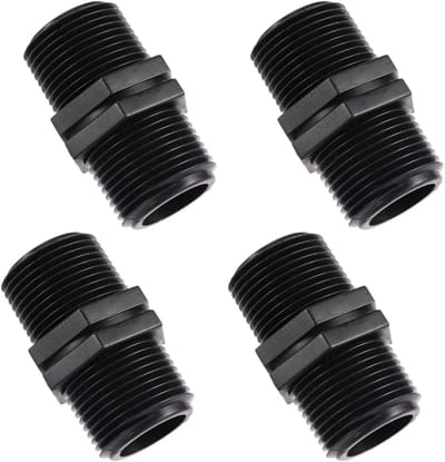 BSP 1/2" Mannetje Draadverbinding - Waterdichte Koppeling voor Slangen en Buizen