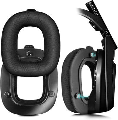Comfortabele vervangende oorkussens voor Logitech Astro Gaming A50 gen4, van traagschuim, duurzaam en langdurig gebruik, ideaal voor gamers
