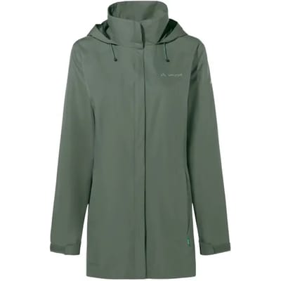 VAUDE Escape Parka, Hardshell Jas, Dames Outdoor Sportjassen, Waterdicht, Winddicht, Hardshell, Capuchon, Regular fit