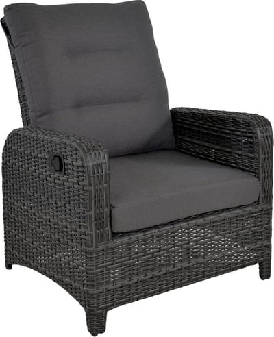 Les - Loungestoel Soho Forte - antraciet