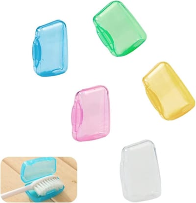 Multicolor Beschermhoezen voor Tandenborstels - Ideaal voor Thuis, Reizen, Kamperen en Zakenreizen