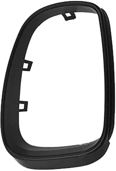 Dailygoods- Achteruitkijkspiegel Frame - ABS Zwart - Compatibel met SK-0DA Fabia 2008-2014 - Links/Rechts - Perfecte Decoratie - Schokbestendig - Spiegelframe