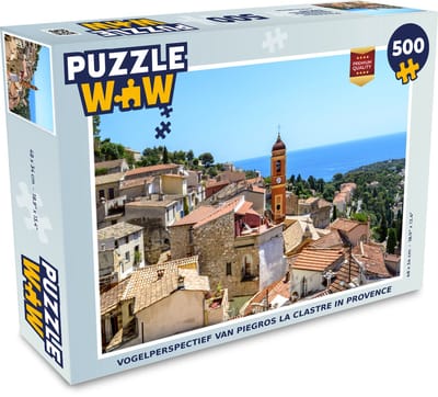 Puzzel Piegros la Clastre in Provence - Legpuzzel - Puzzel 500 stukjes