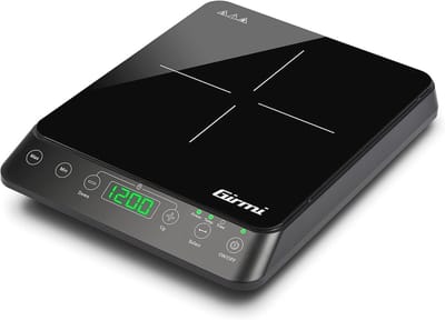 Inductiekookplaat 2000 Watt met 10 standen en Timer - Compact en Draagbaar