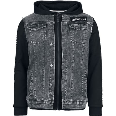 Motörhead Tussenseizoensjas - EMP Signature Collection - Fleecefutter - M tot 3XL - voor Mannen - grijs-zwart