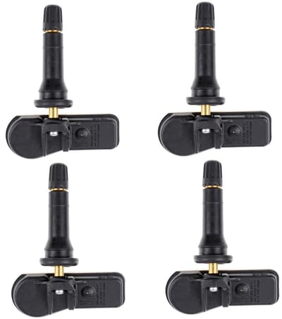 OmGoods - Dailygoody - Bandenspanningssensoren - 4 stuks - Geschikt voor DAC1A modellen - Zwart - 433MHz - Hoogwaardige kwaliteit - Perfect voor Duster Lodgy Cl...