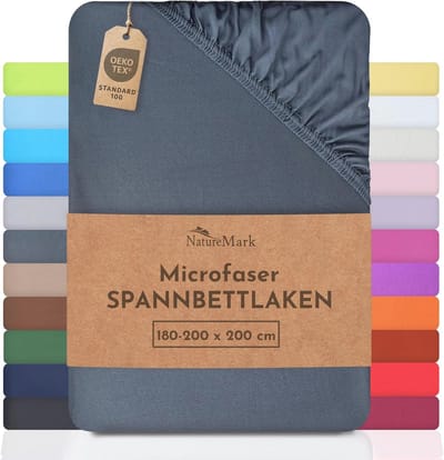 Microvezel Spannbettlaken in Diverse Maten en Kleuren - Zacht en Kwaliteitsvol