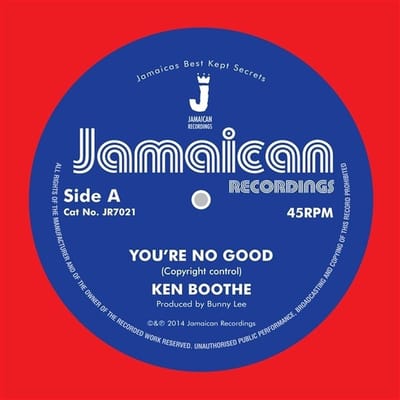 Ken Boothe - You're No Good/Out Of Order Dub (7" Single)