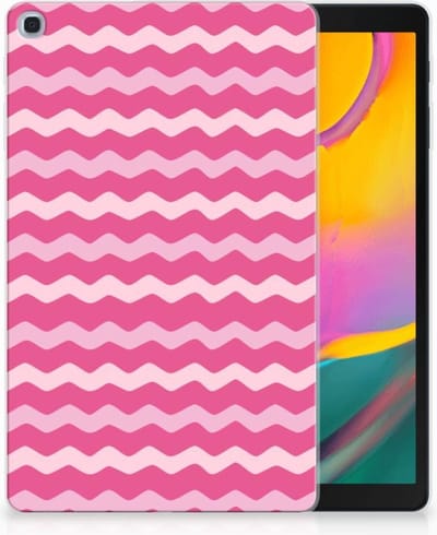 Samsung Galaxy Tab A 10.1 (2019) Hippe Hoes Waves Pink