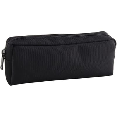 Etui Zwart Schrijfwaren Trousse Potloodzakje Benodigdheden Effen Kleur Etui zwart